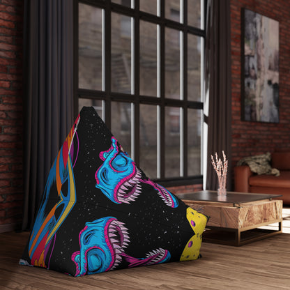 "Space-Rex" BEAN BAG CHAIR COVER