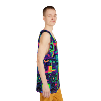 Men's tank top in the Purple Delusion colorway