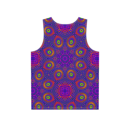 Honeycore Matrix men's tank top shown from the back.