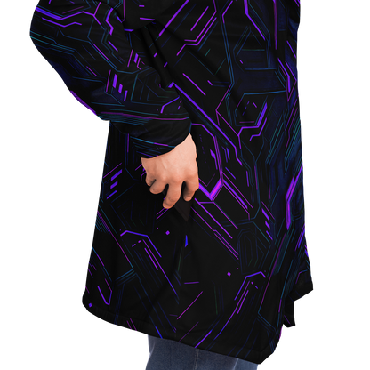 "Alice In Night City" HOODED CLOAK