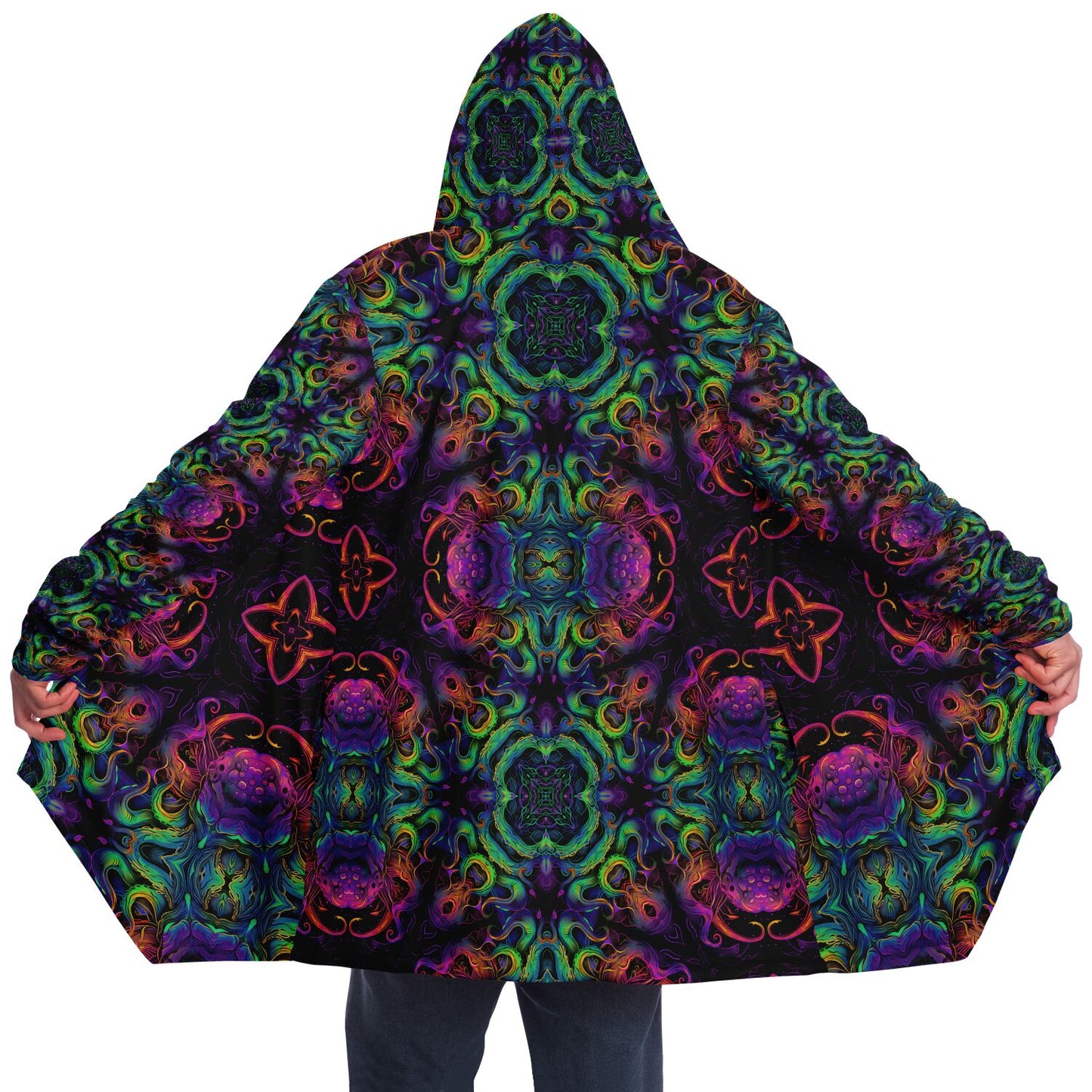 "Cthulhu Kaleider" HOODED CLOAK