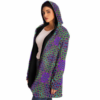 "Cymatic Surge" HOODED CLOAK