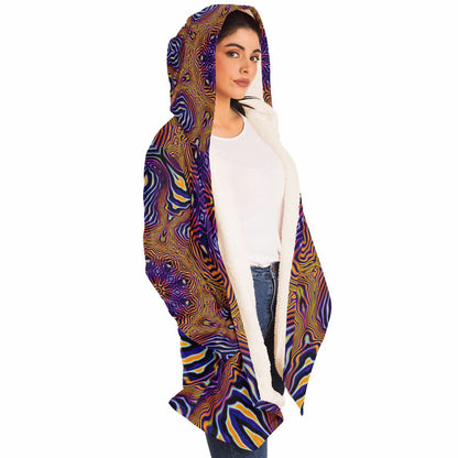 "King of the Festival Mandala" HOODED CLOAK