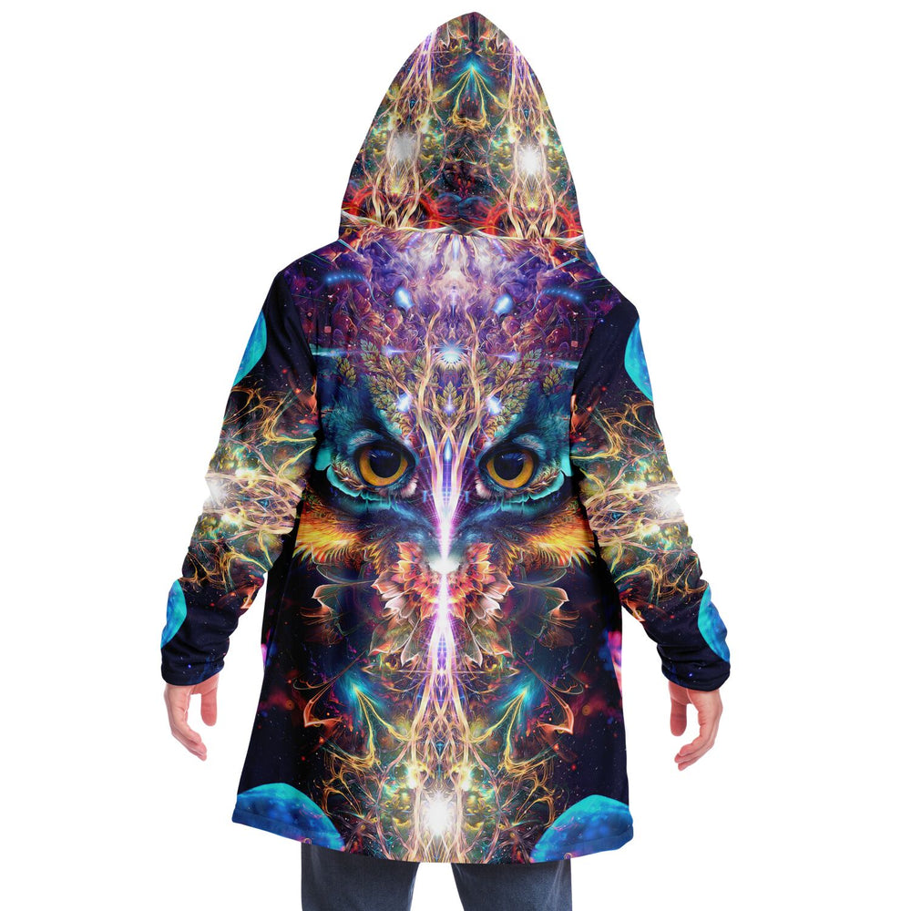 "Peekaboo" HOODED CLOAK (Black)