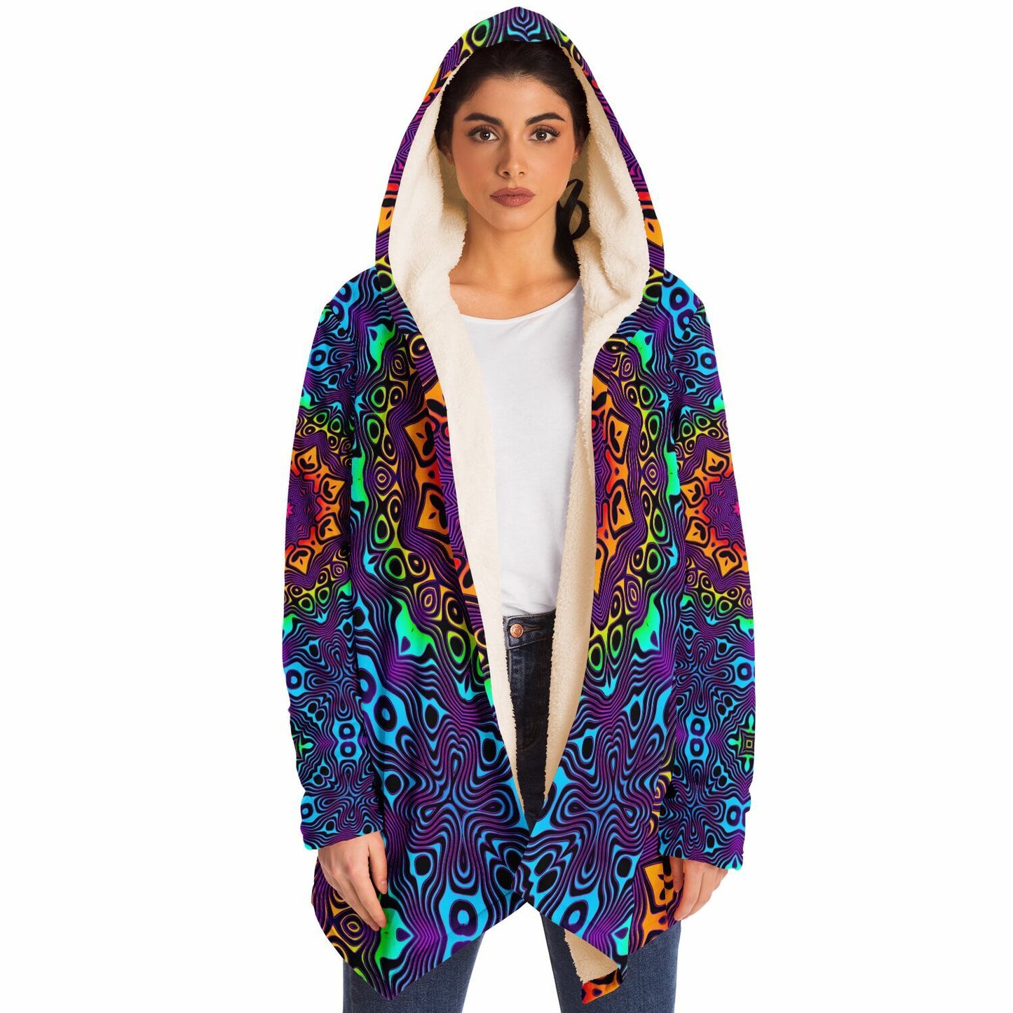 "Surf's Up" HOODED CLOAK