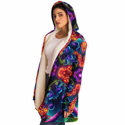 "Mycoria" HOODED CLOAK