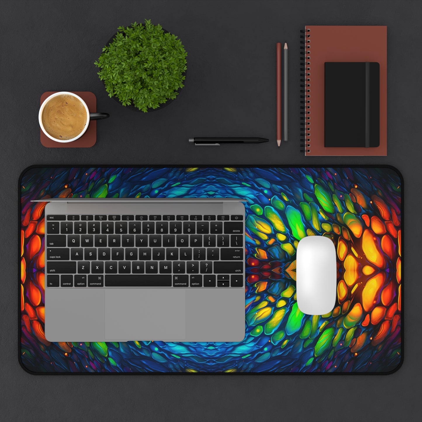 "Scaled" DESK MAT (12x18)(12x22)(15.5x31)