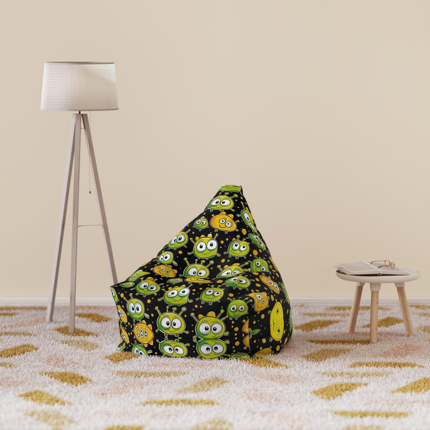 "Don't Feed After Midnight" BEAN BAG CHAIR COVER