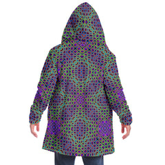 "Cymatic Surge" HOODED CLOAK