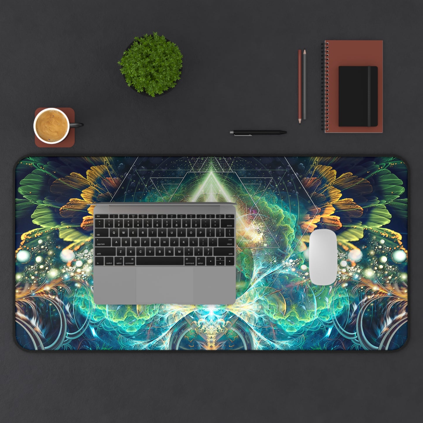 "Blossom" DESK MAT (12x18)(12x22)(15.5x31)