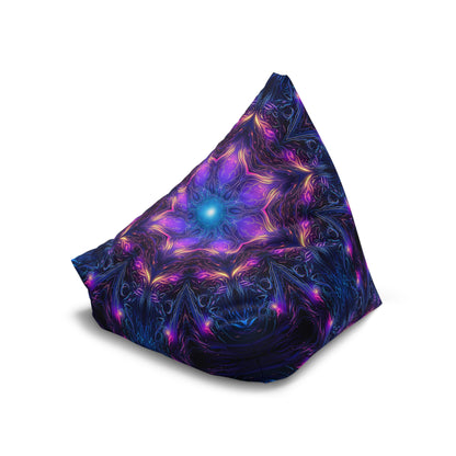 "Twilight Glow Mandala" BEAN BAG CHAIR COVER