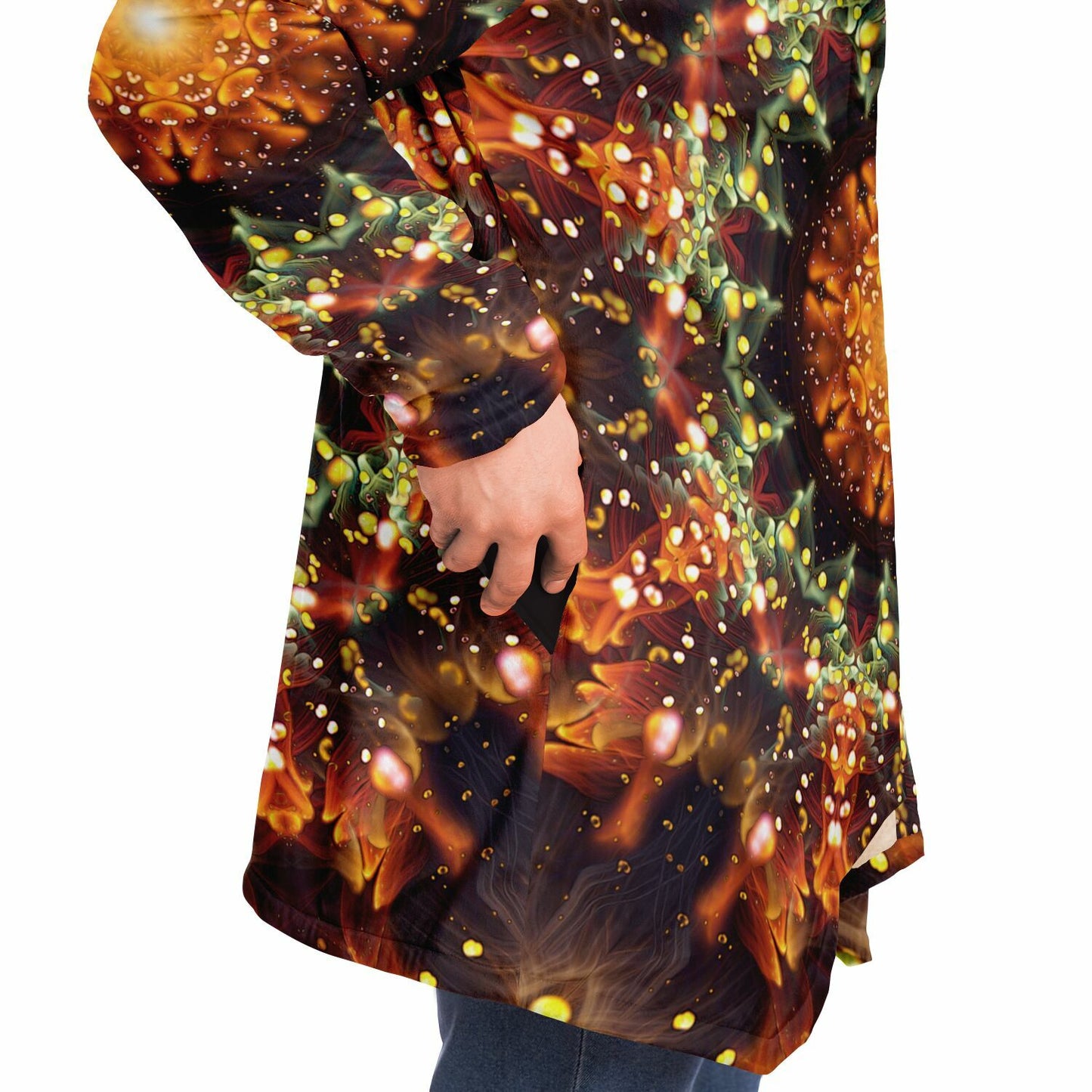 "Autumn Bloom" HOODED CLOAK