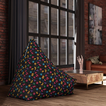 "Tetris Pattern" BEAN BAG CHAIR COVER