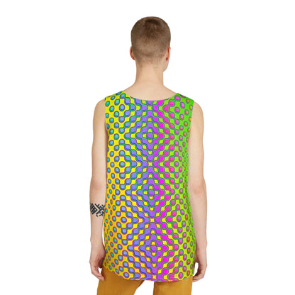"Morphing Cycles Yellow" MEN'S TANK TOP