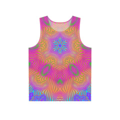 "Neon King Mandala" MEN'S TANK TOP