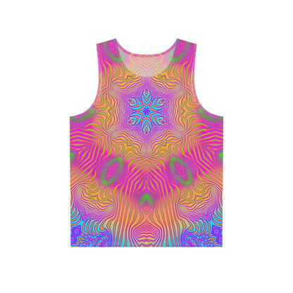 "Neon King Mandala" MEN'S TANK TOP