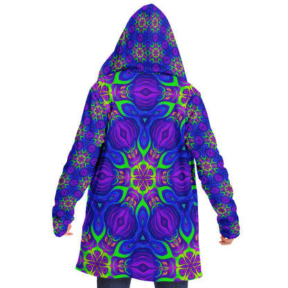 "Paradise Bloom" HOODED CLOAK
