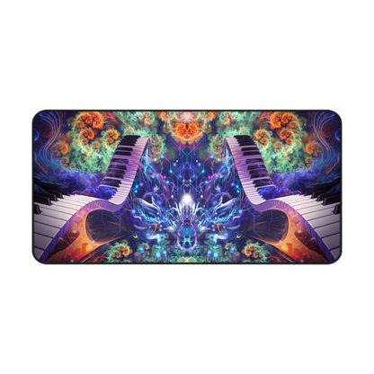 Size comparison of the three Magnus Opum desk mat sizes side by side