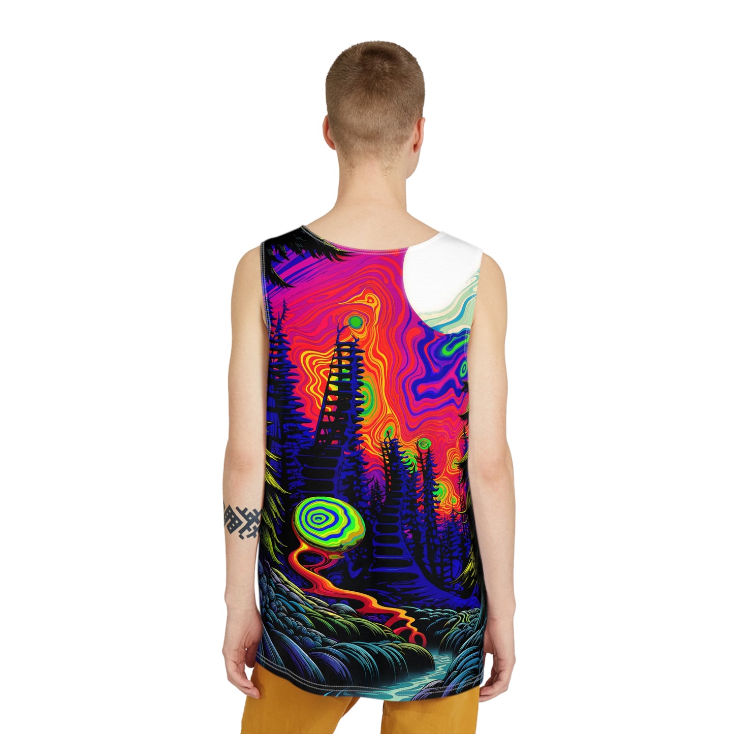 "Mushy Night" MEN'S TANK TOP