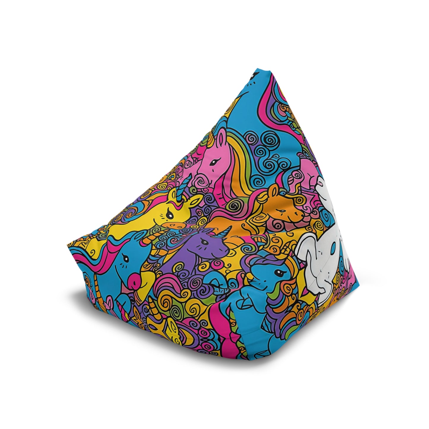 "Because Unicorns" BEAN BAG CHAIR COVER