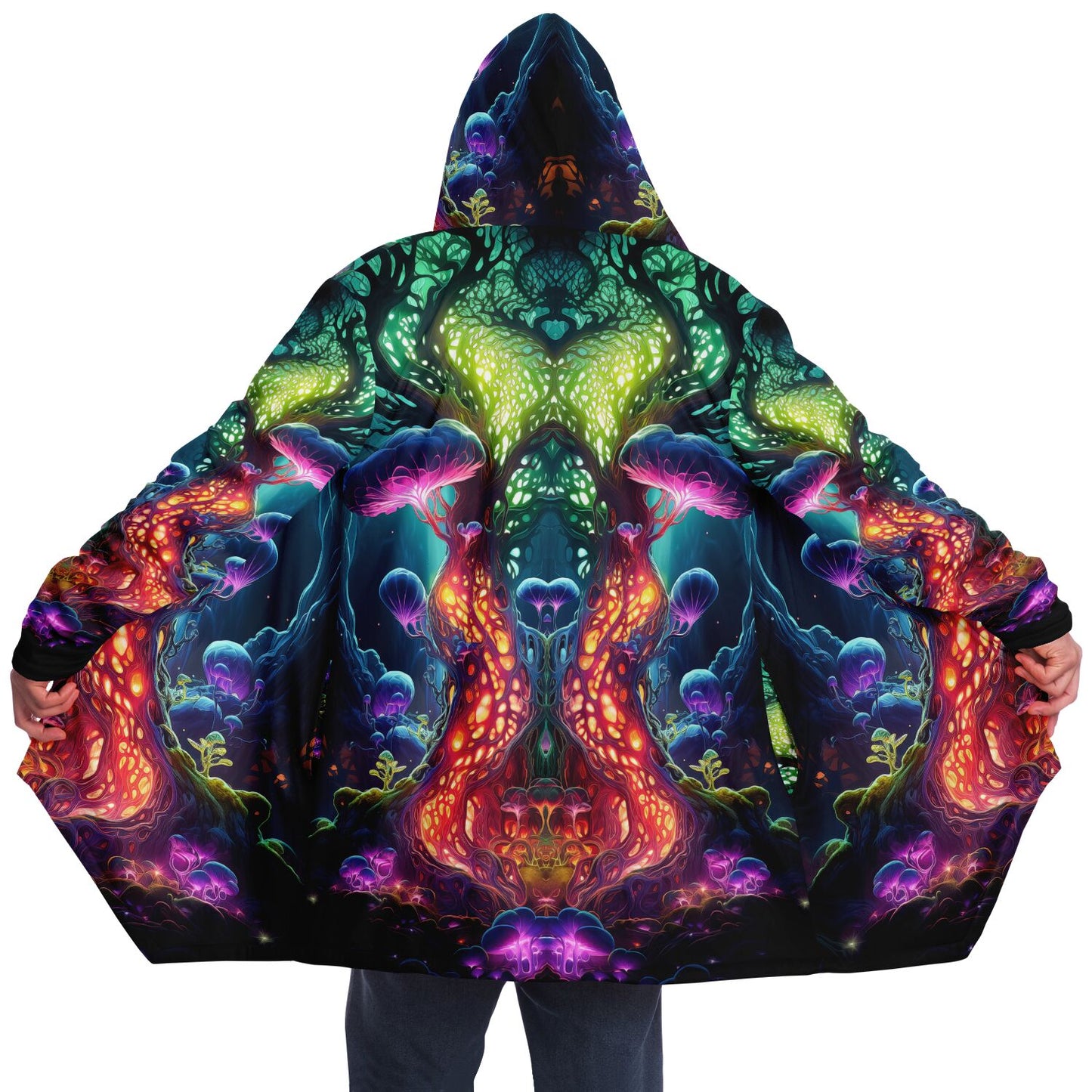 "Fungal Abyss" HOODED CLOAK copy