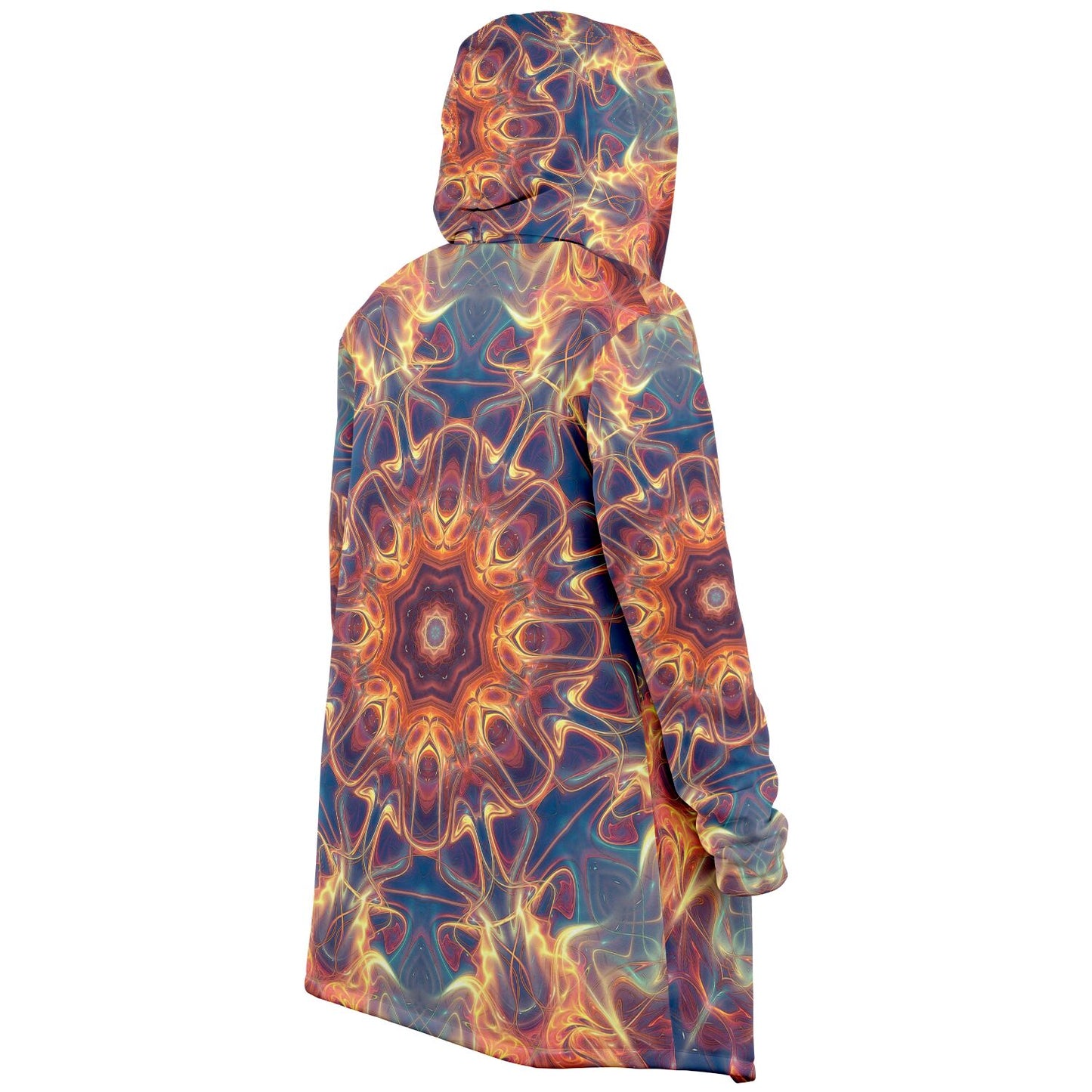 "Aquatic Rays" HOODED CLOAK