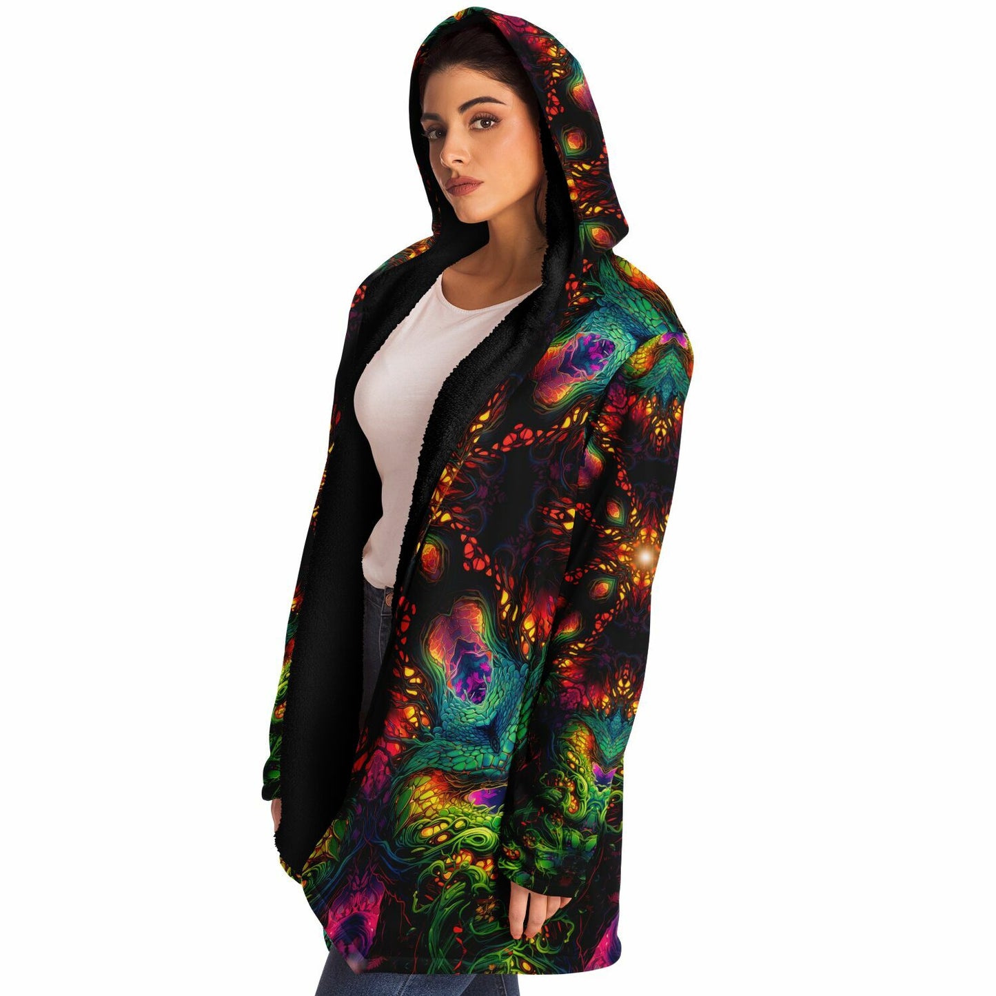 "Seed of Knowledge Mandala" HOODED CLOAK