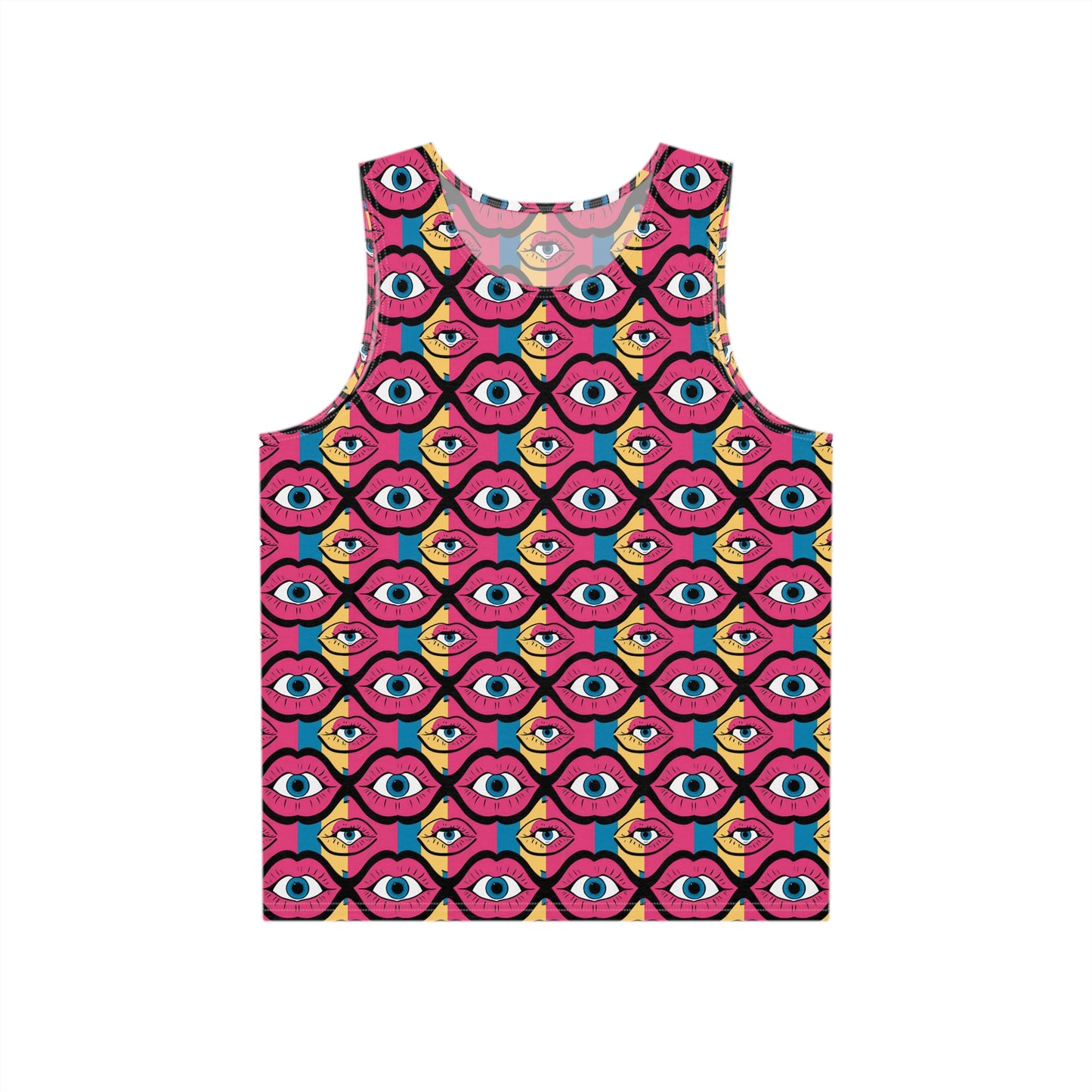 "Eyeball Lips" MEN'S TANK TOP