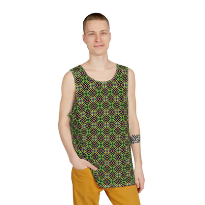 Back view of the LSDream men's tank top design.