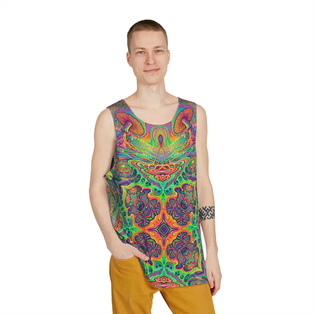 "Overtaken" MEN'S TANK TOP