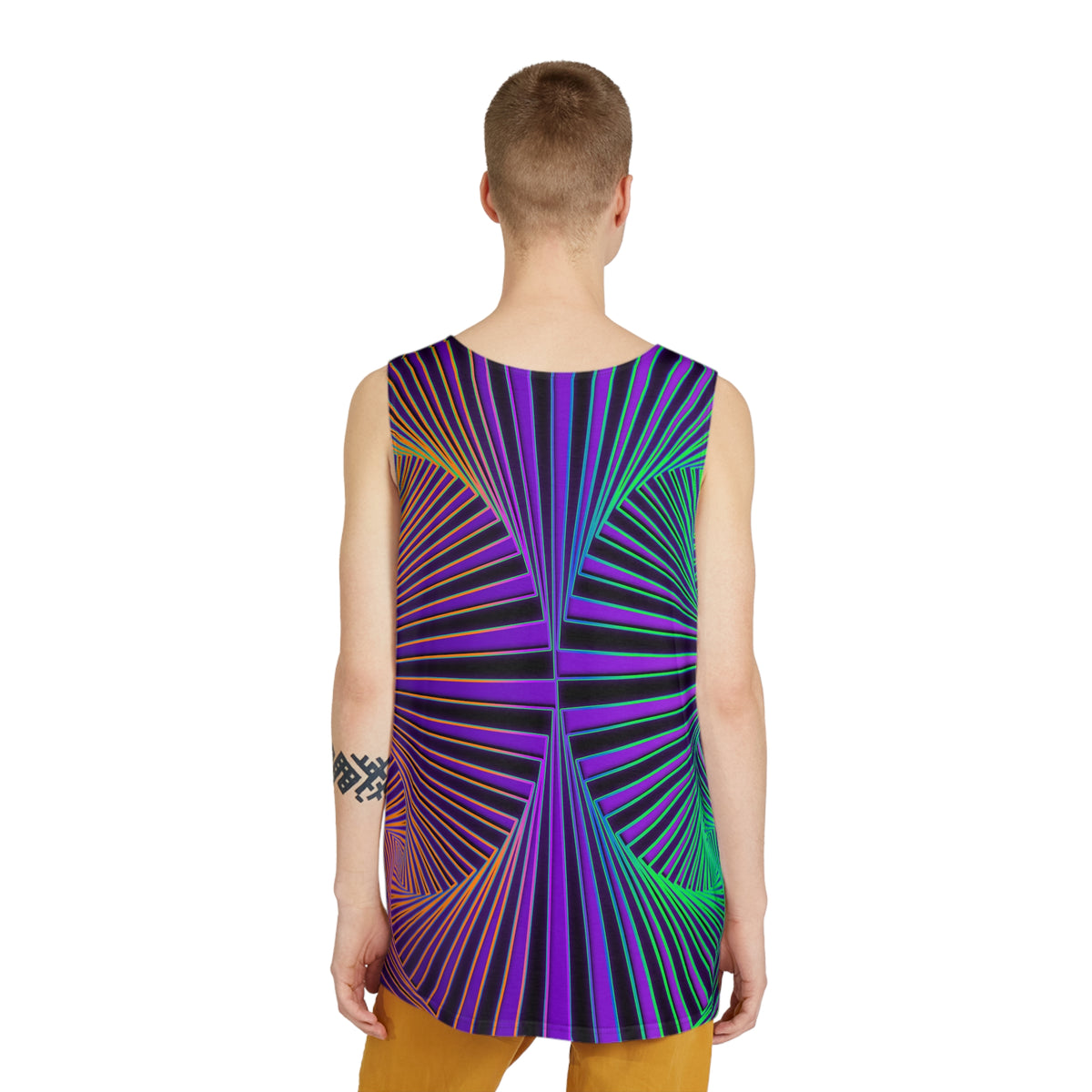 "Abstracle" MEN'S TANK TOP