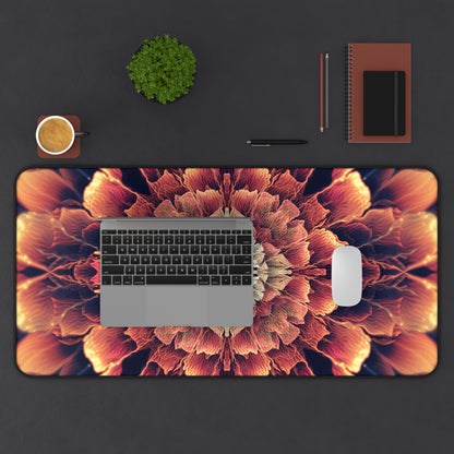 "Mandala Bloom" DESK MAT / MOUSE PAD (12x18)(12x22)(15.5x31)