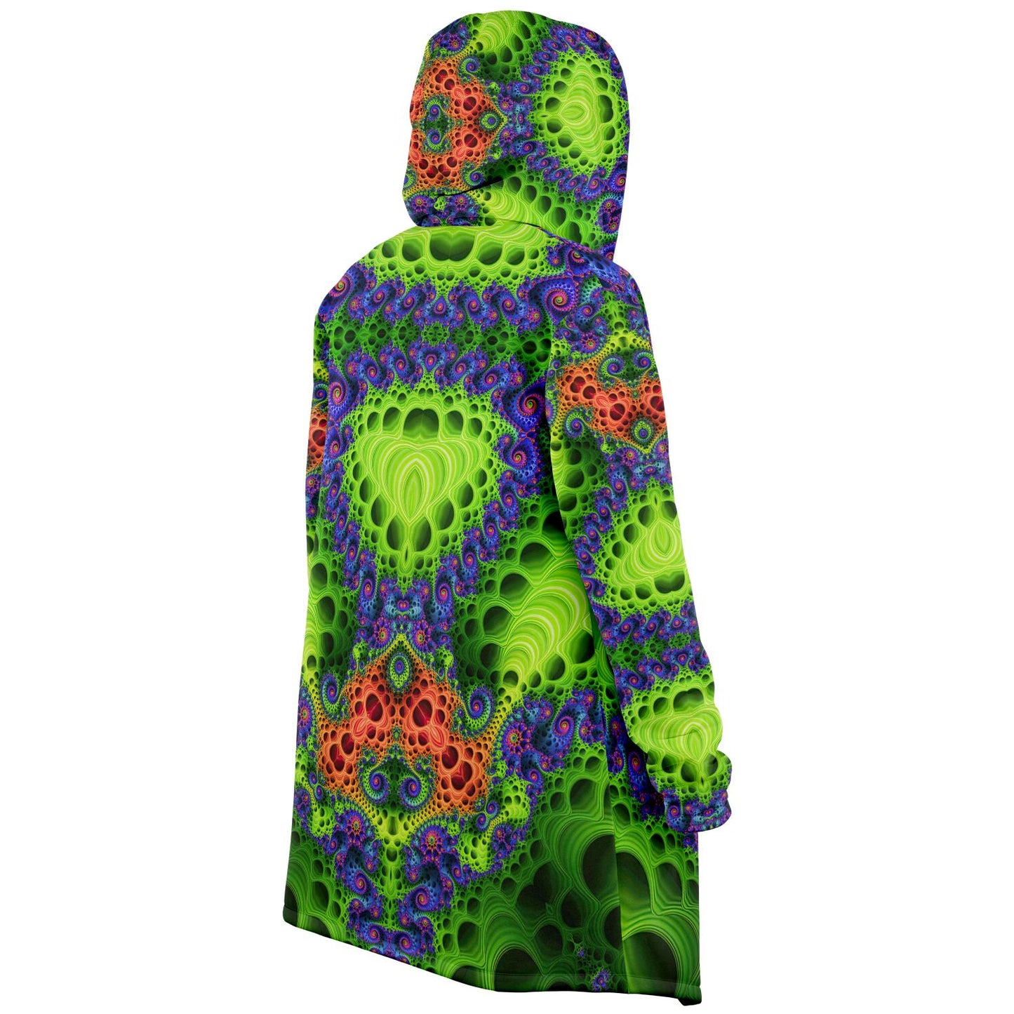 "Starburst Split" HOODED CLOAK