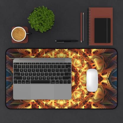 "Totem Sun" DESK MAT / MOUSE PAD (12x18)(12x22)(15.5x31)