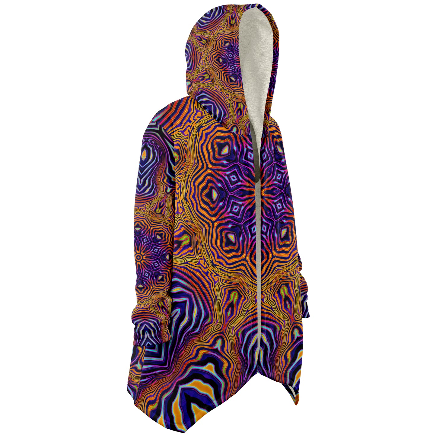 "King of the Festival Mandala" HOODED CLOAK