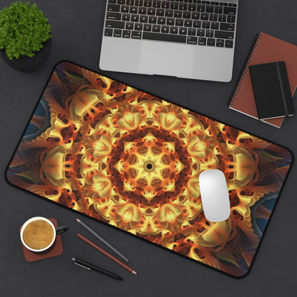 "Totem Sun" DESK MAT / MOUSE PAD (12x18)(12x22)(15.5x31)