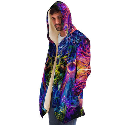 "The Sacred Vine" HOODED CLOAK