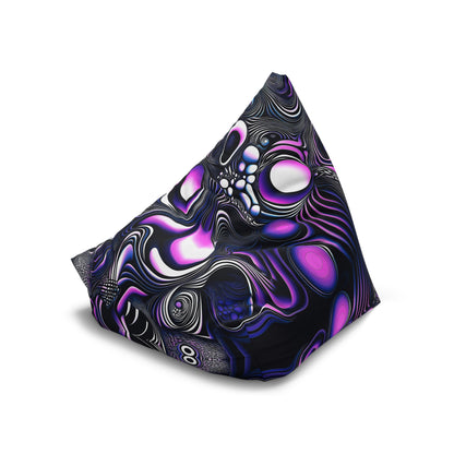 "Time Is An Illusion" BEAN BAG CHAIR COVER