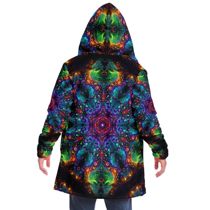 "Fungus Amongus Mandala" HOODED CLOAK