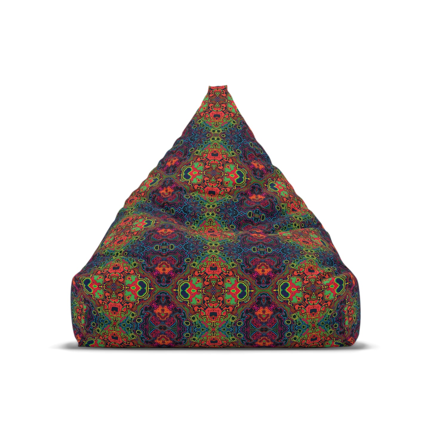"Shipibo Psy Pattern" BEAN BAG CHAIR COVER