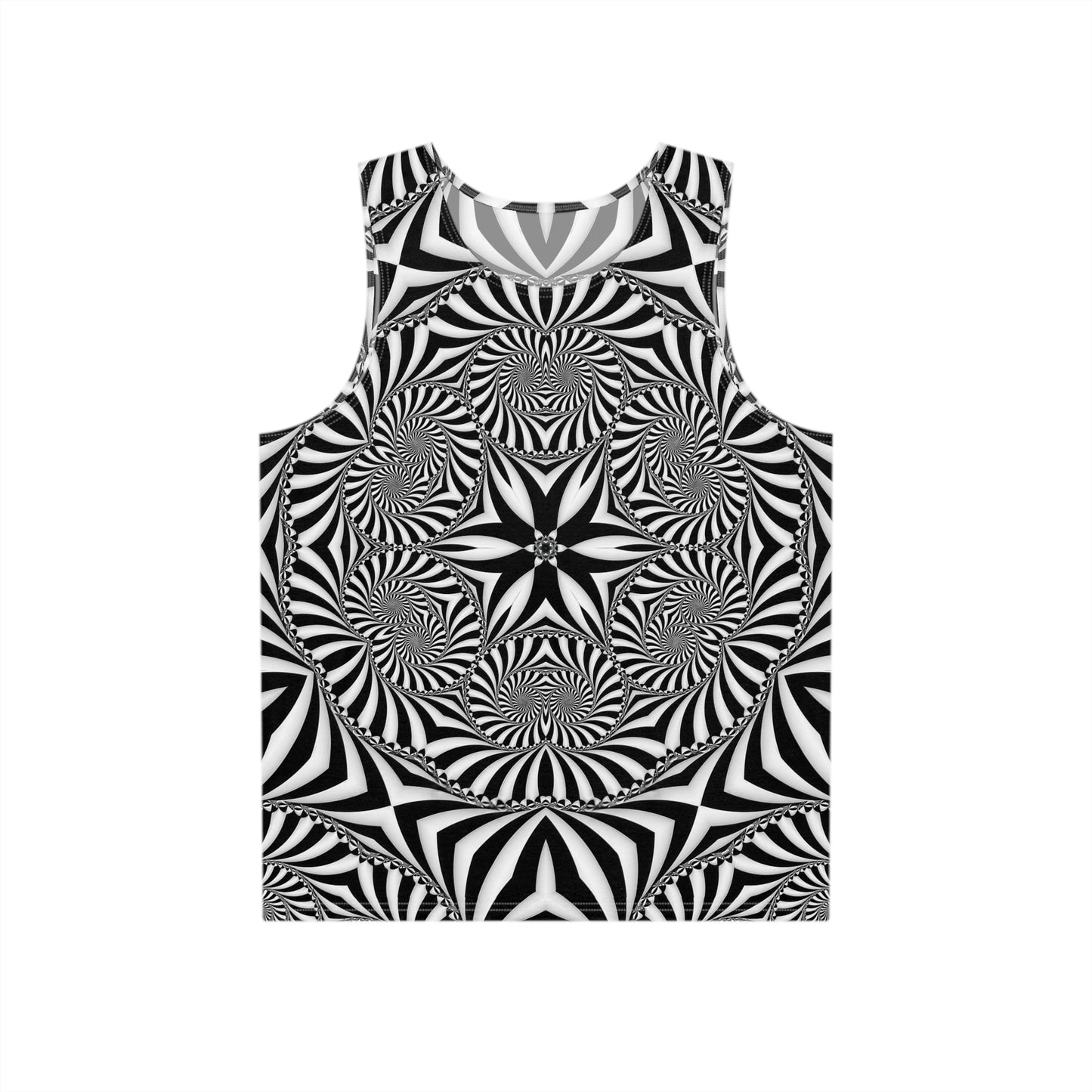 "The Illusionist (B&W)" MEN'S TANK TOP