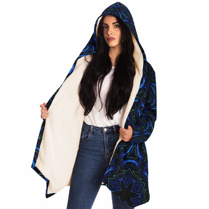 "Liquid Night" HOODED CLOAK