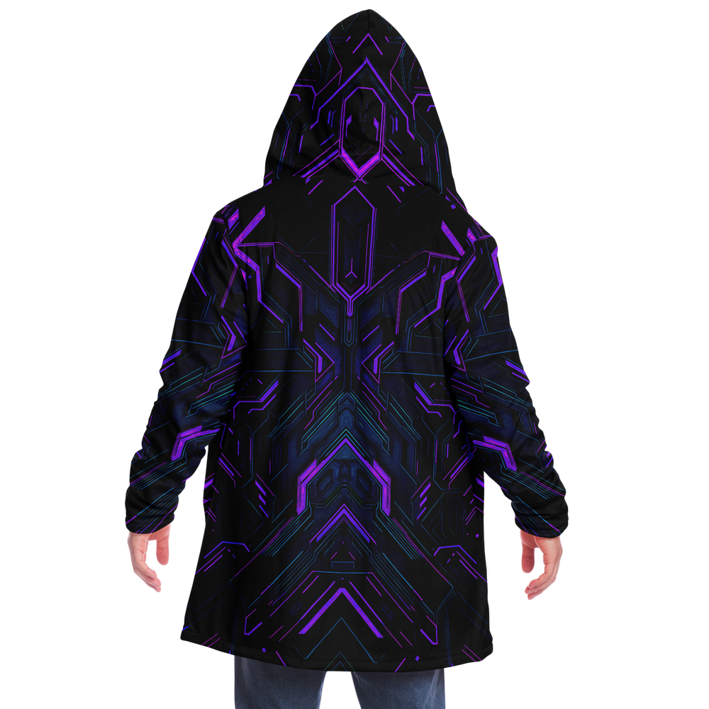 "Alice In Night City" HOODED CLOAK