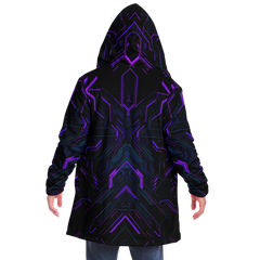 "Alice In Night City" HOODED CLOAK