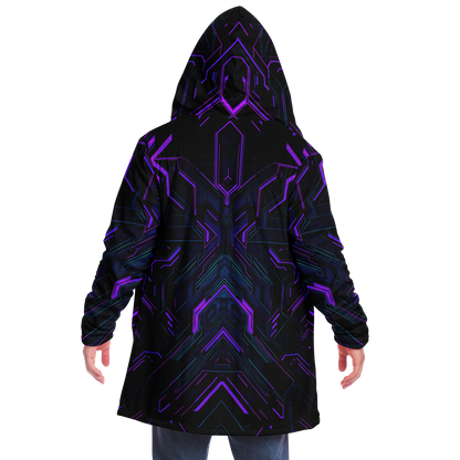 "Alice In Night City" HOODED CLOAK