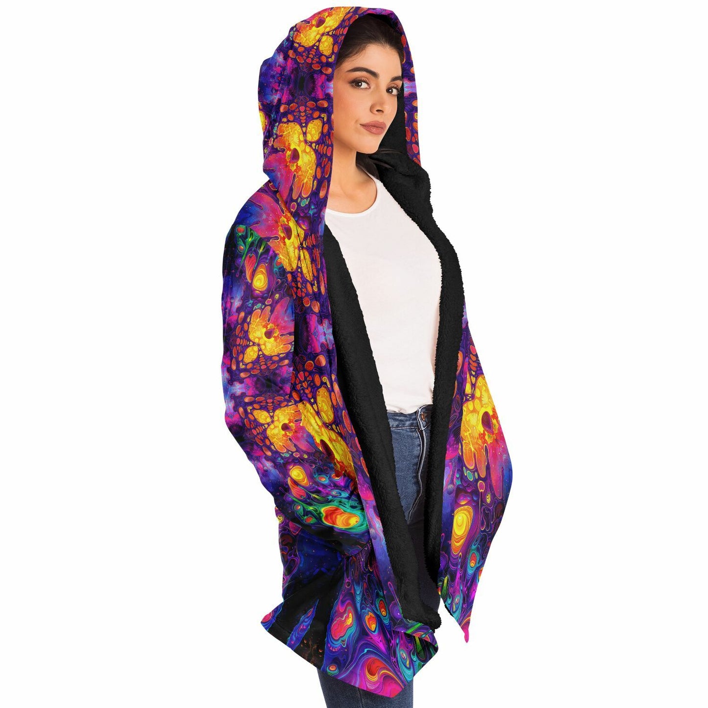 "Nebulon Burst" HOODED CLOAK
