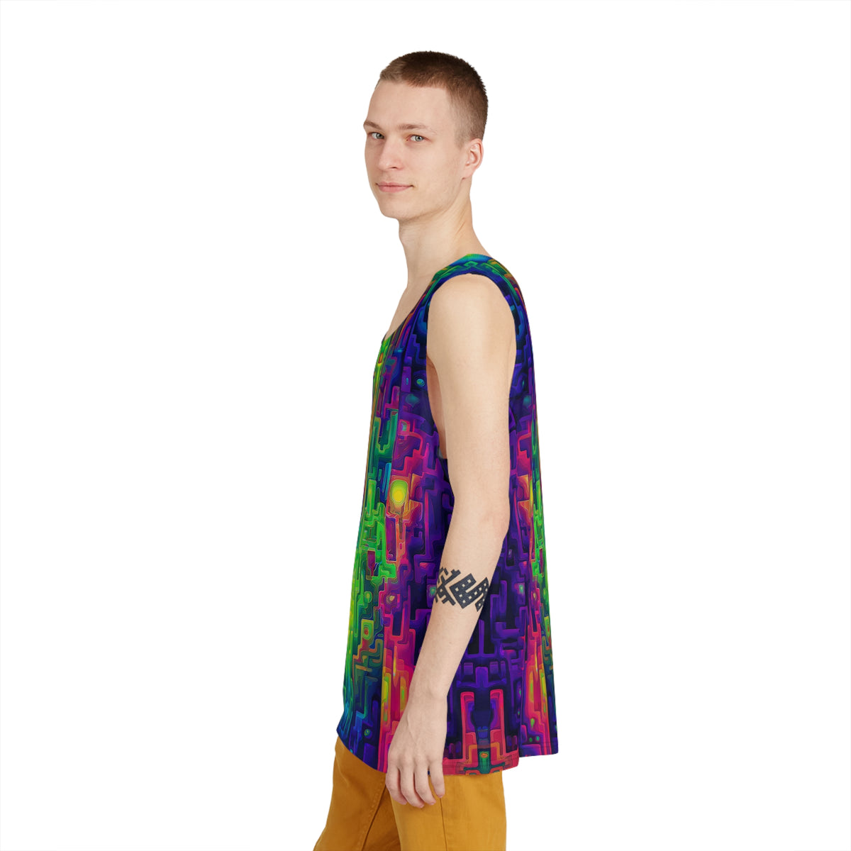"Galaga" MEN'S TANK TOP