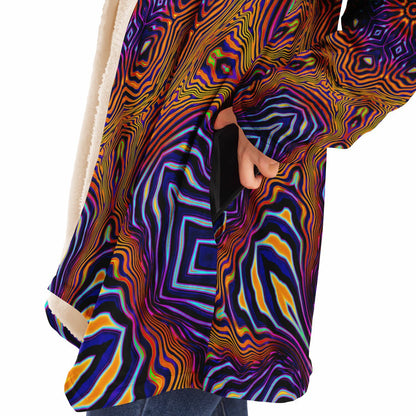 "King of the Festival Mandala" HOODED CLOAK