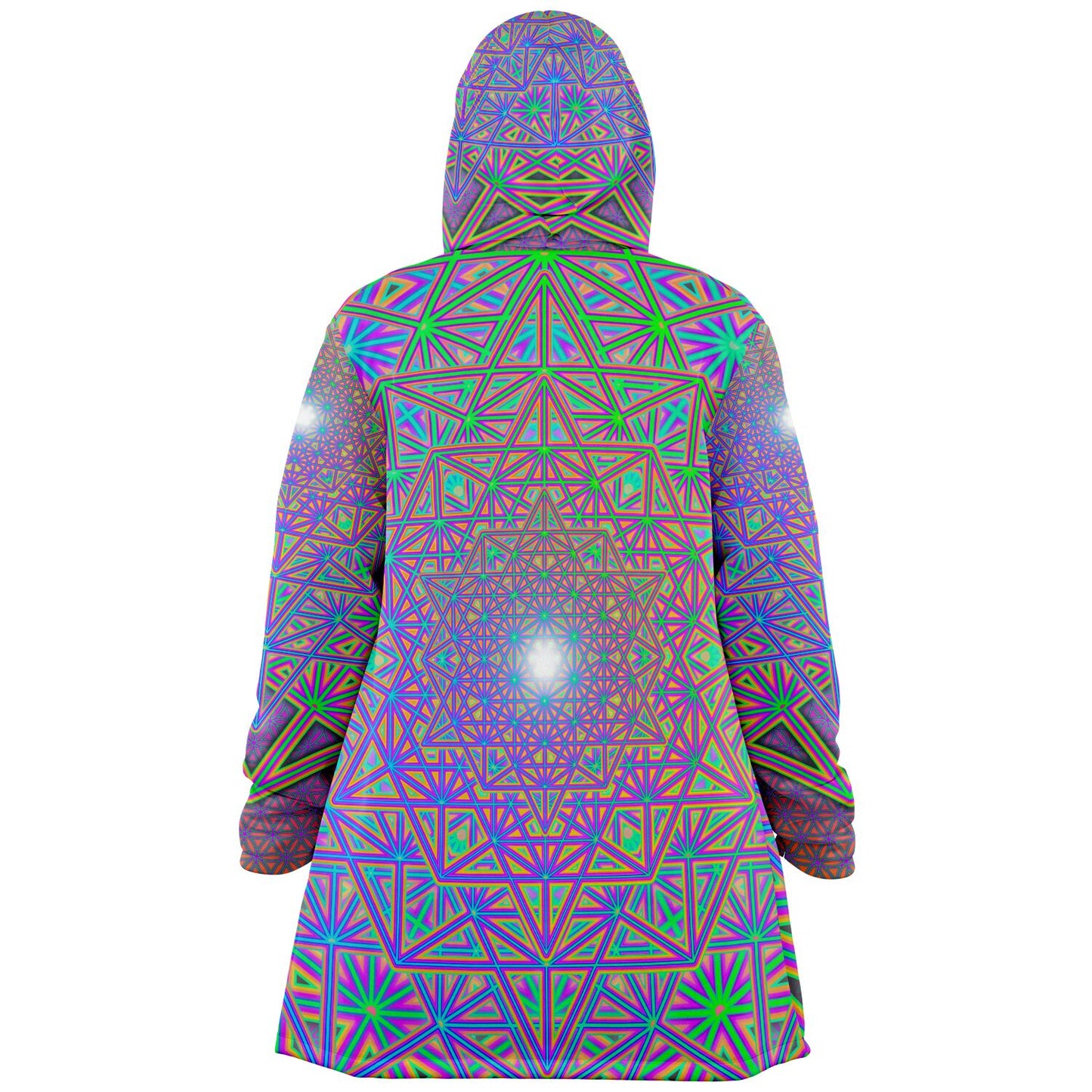 "Flower of Tron" HOODED CLOAK