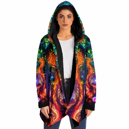 "Mush Dark So Color" HOODED CLOAK